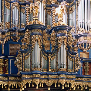 Święta Lipka, organy w kościele klasztornym